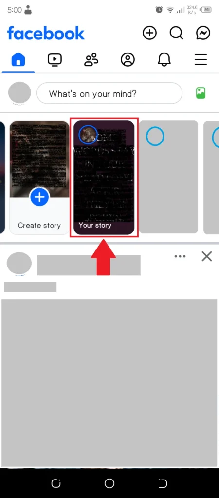 Mobile view story