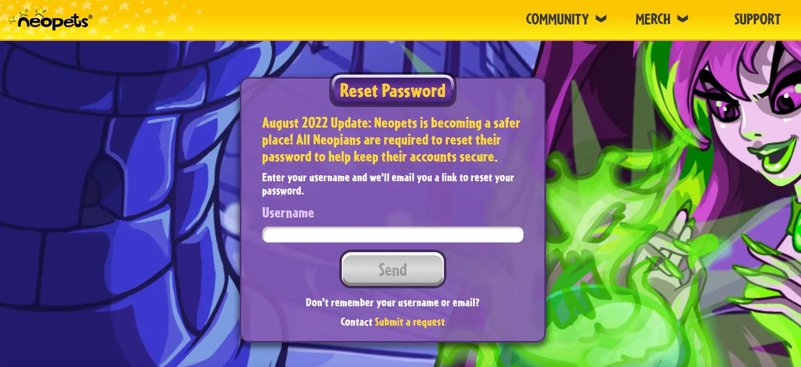 add username