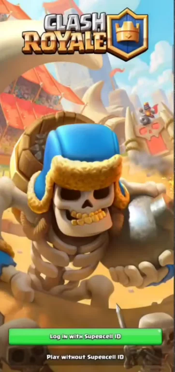 How to log in of Clash Royale (1)