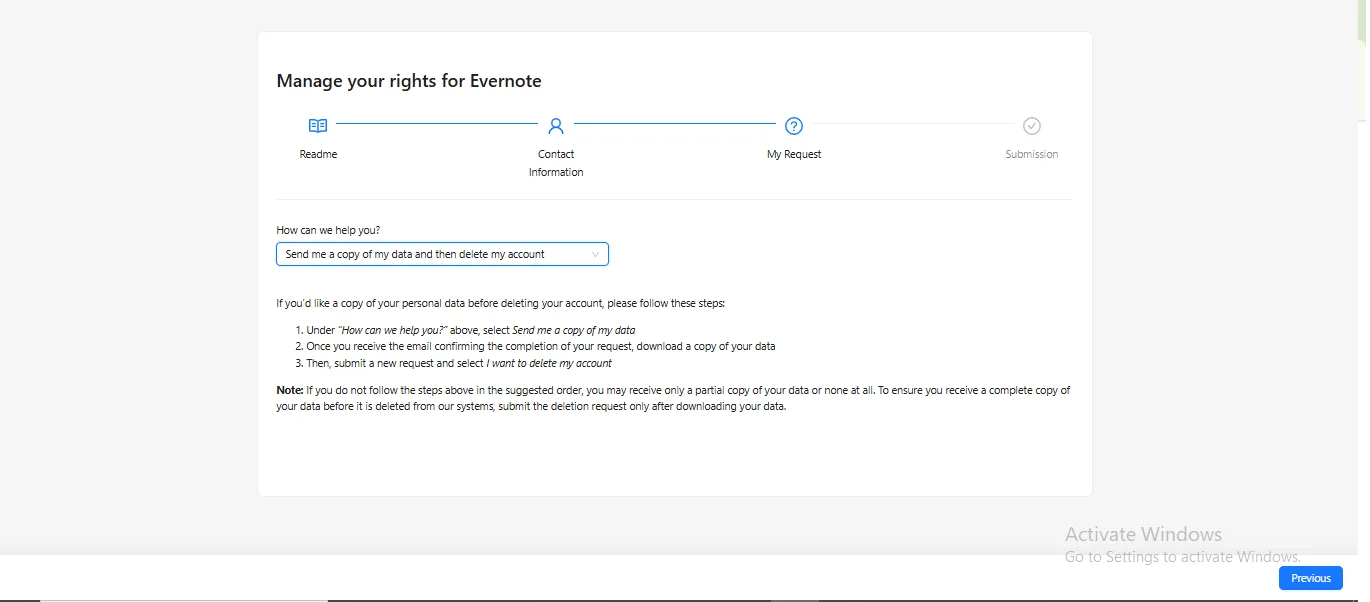 Evernote step 4