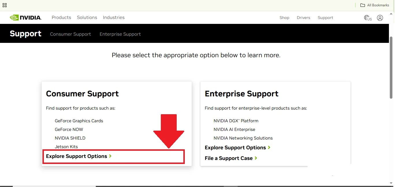 NVIDIA consumer support