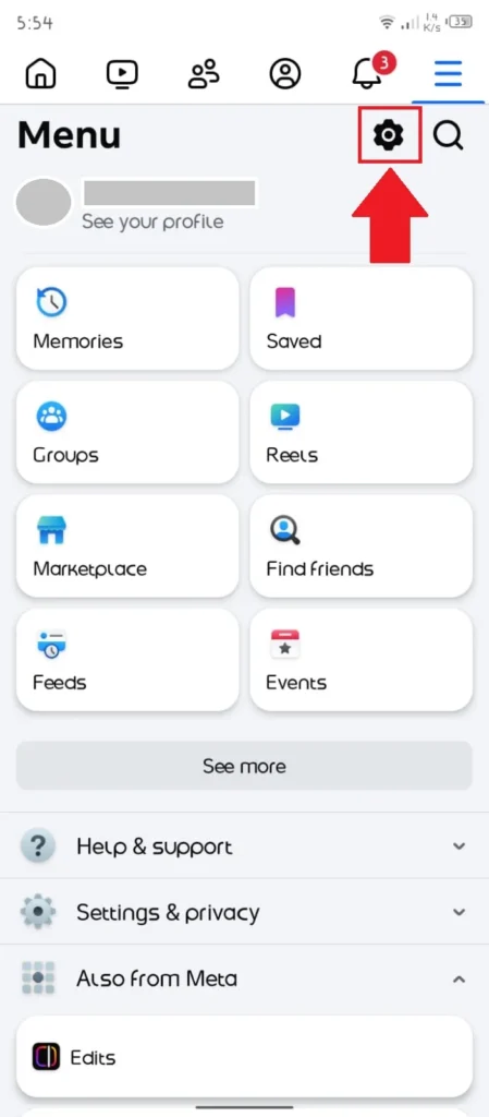 Mobile settings