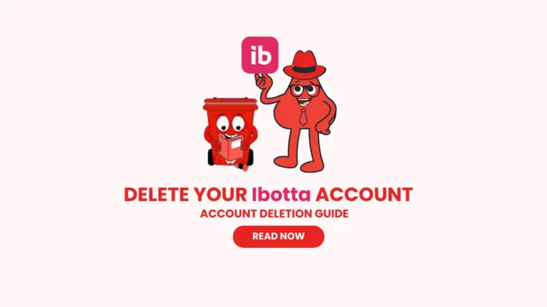 delete ibotta account