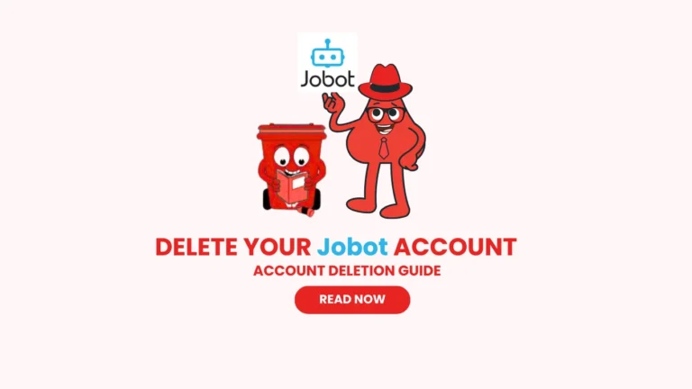 delete jobot account