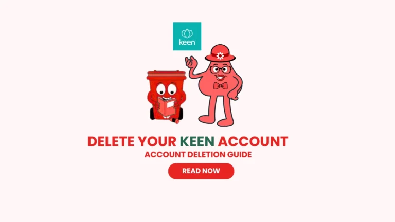 delete keen account