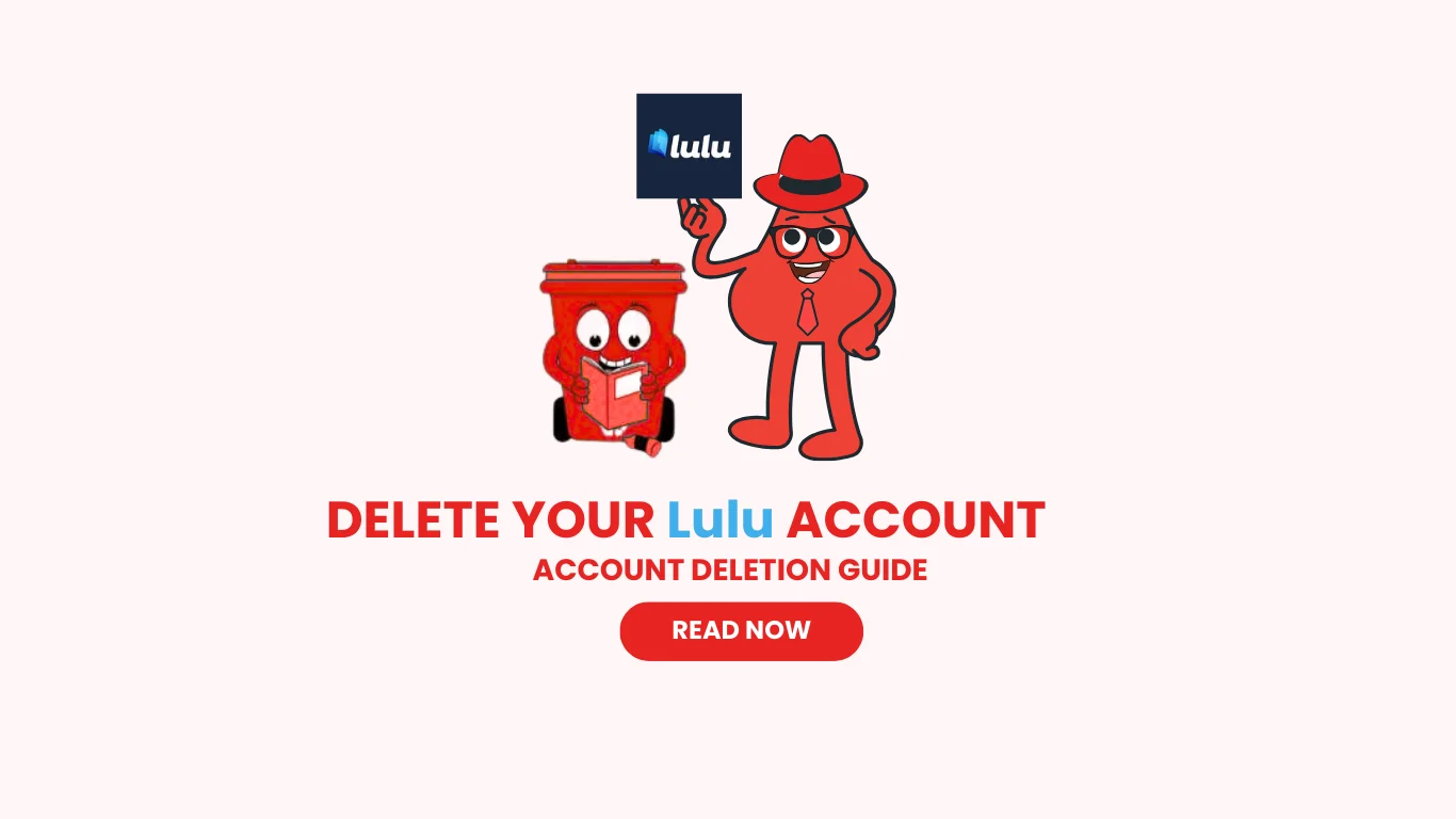 delete lulu account