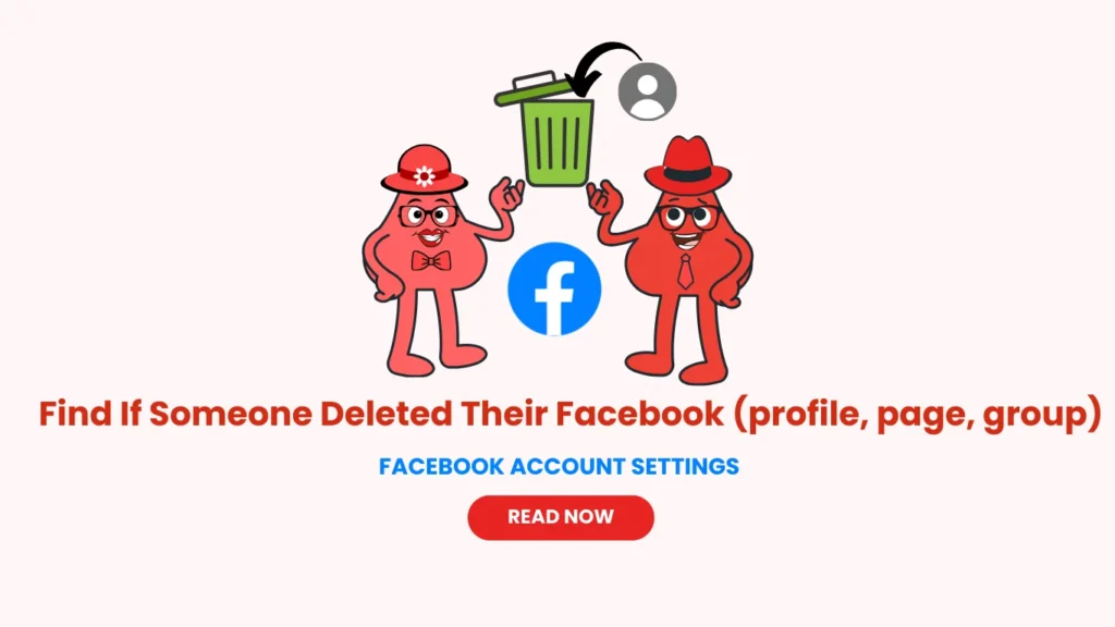 Delete Facebook profile, page, group