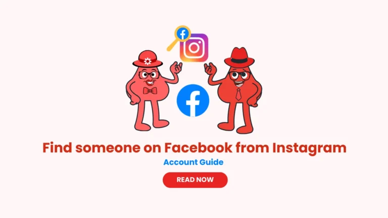 Find someone on Facebook from Instagram