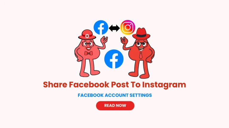 Share Facebook post to Instagram