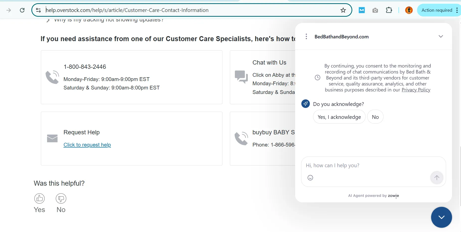 overstock abby support