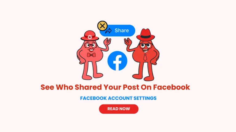 see who shared your post on facebook