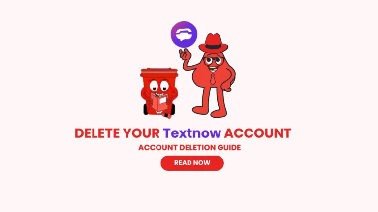 Delete Account TextNow