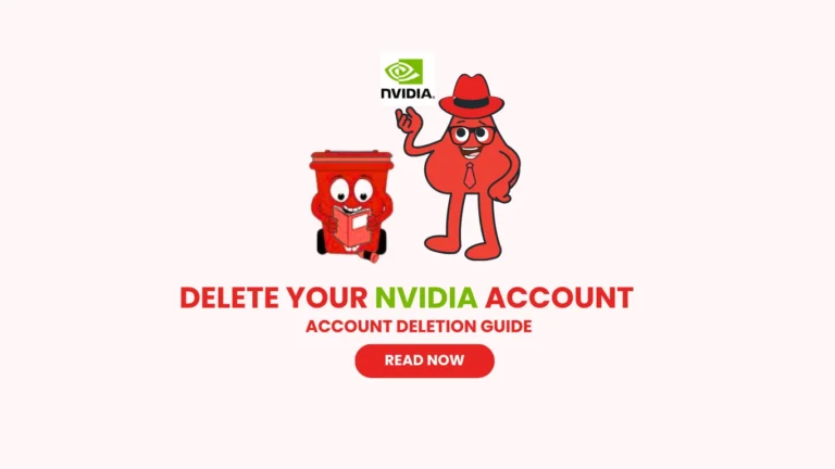 Delete Account NVIDIA