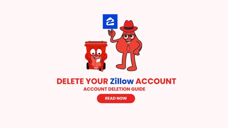 Delete Account Zillow
