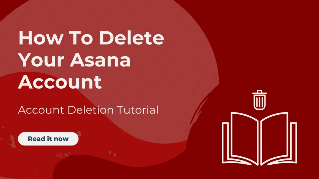 delete asana account