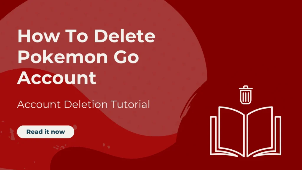 delete pokemon go account