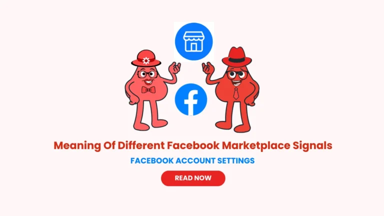 Facebook settings Marketplace